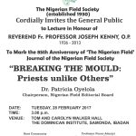 lecture Ibadan 2017